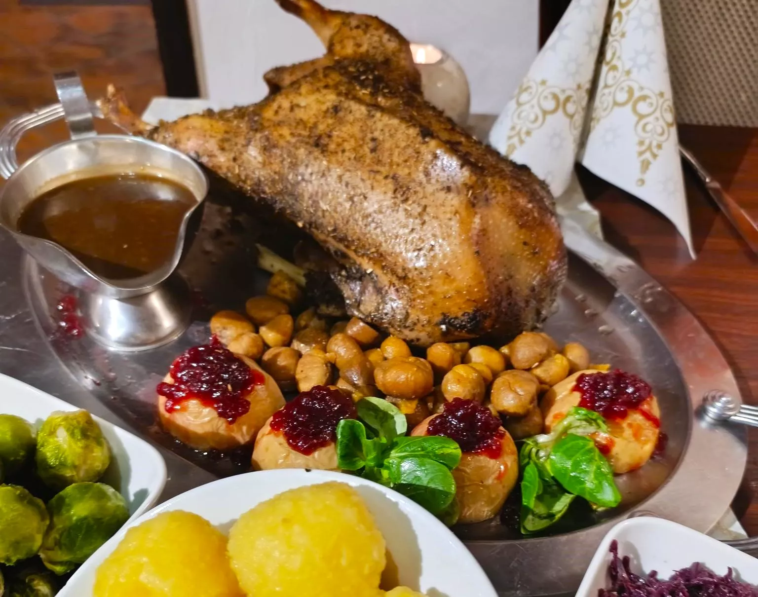 Grühkohl -Superfood aus der Regiom weihnachtsgans