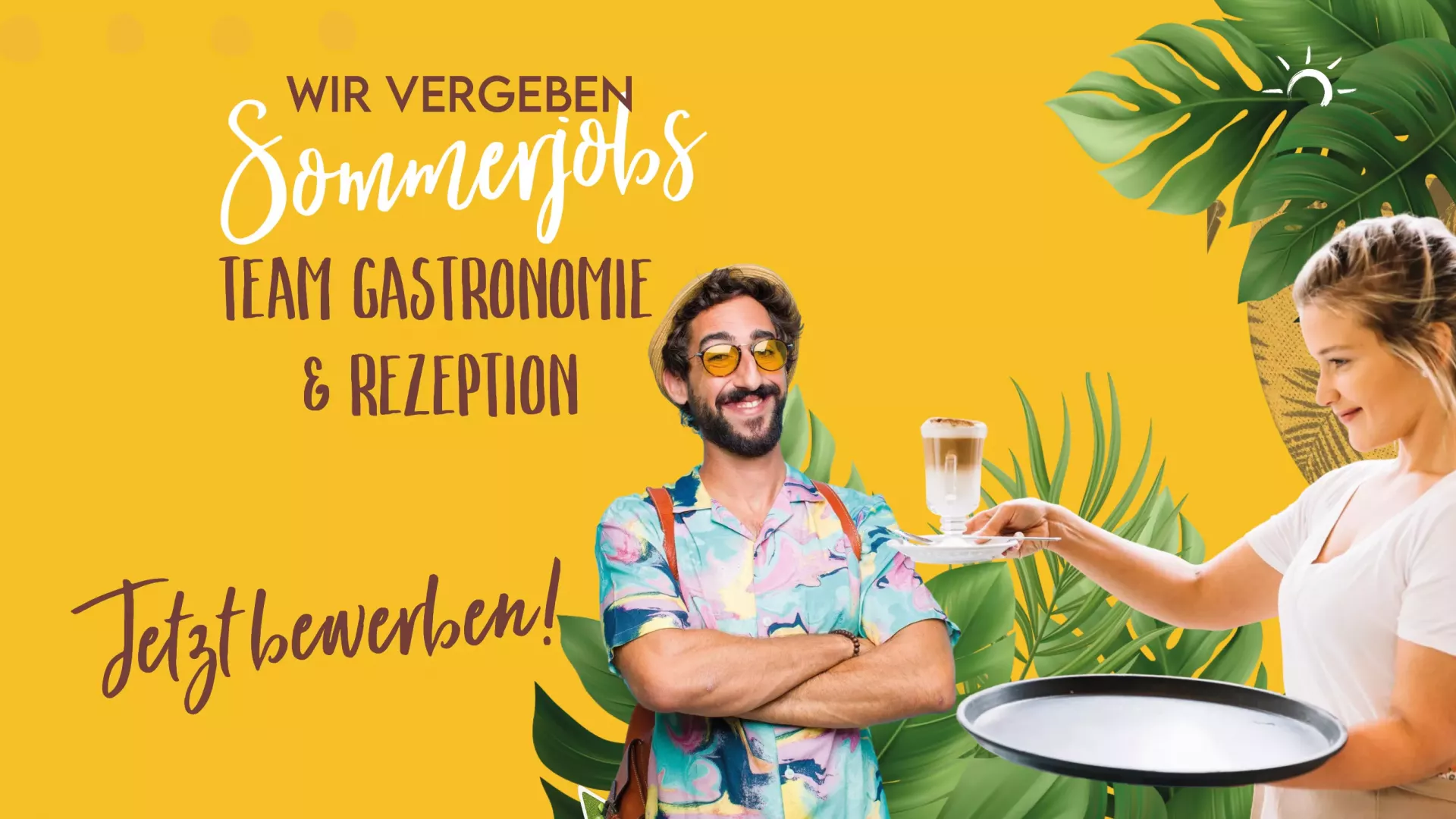 Screen und Header Sommerjobs 2026