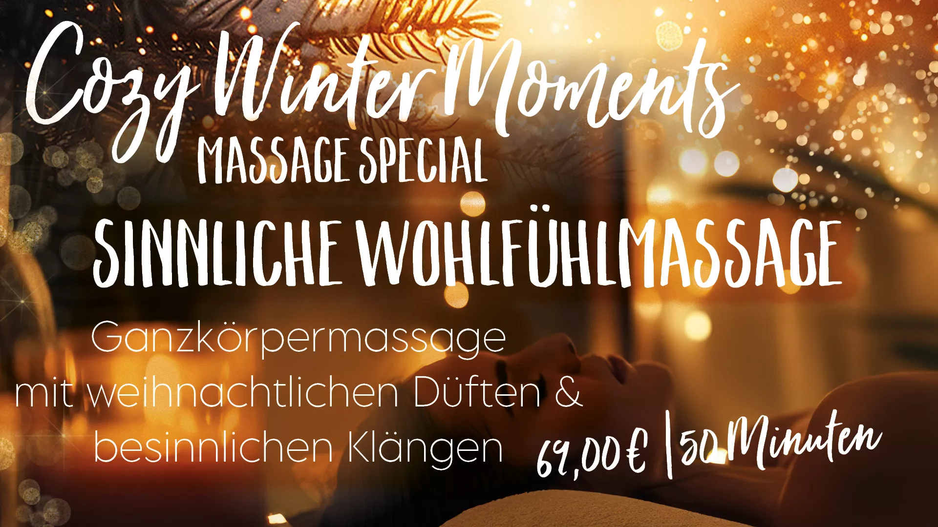 Screens Cozy Winter Sundays_Massage mit Infos