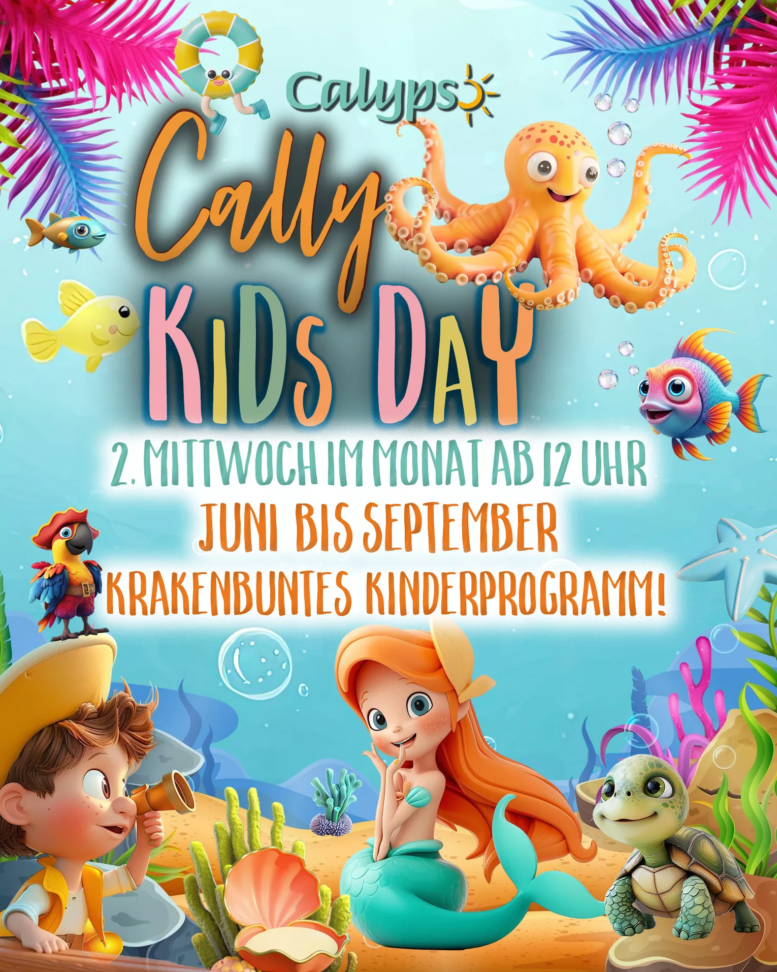 Social Media Cally Kids Day 2026_Juni bis September