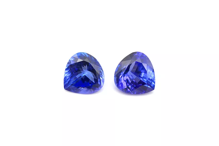 46 Foto Tansanit Paar 3.19 ct  3.56 ct_an