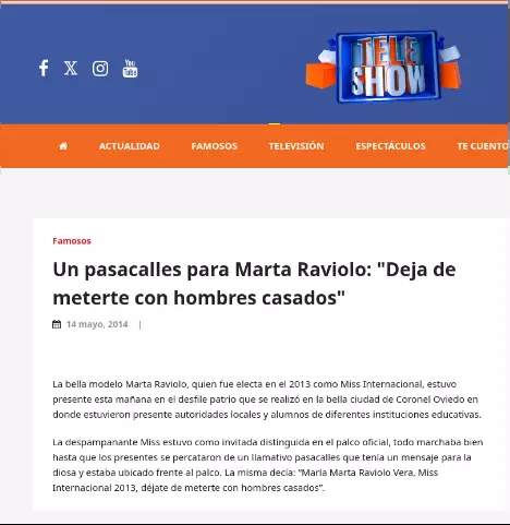 Marta Raviolo Artikel